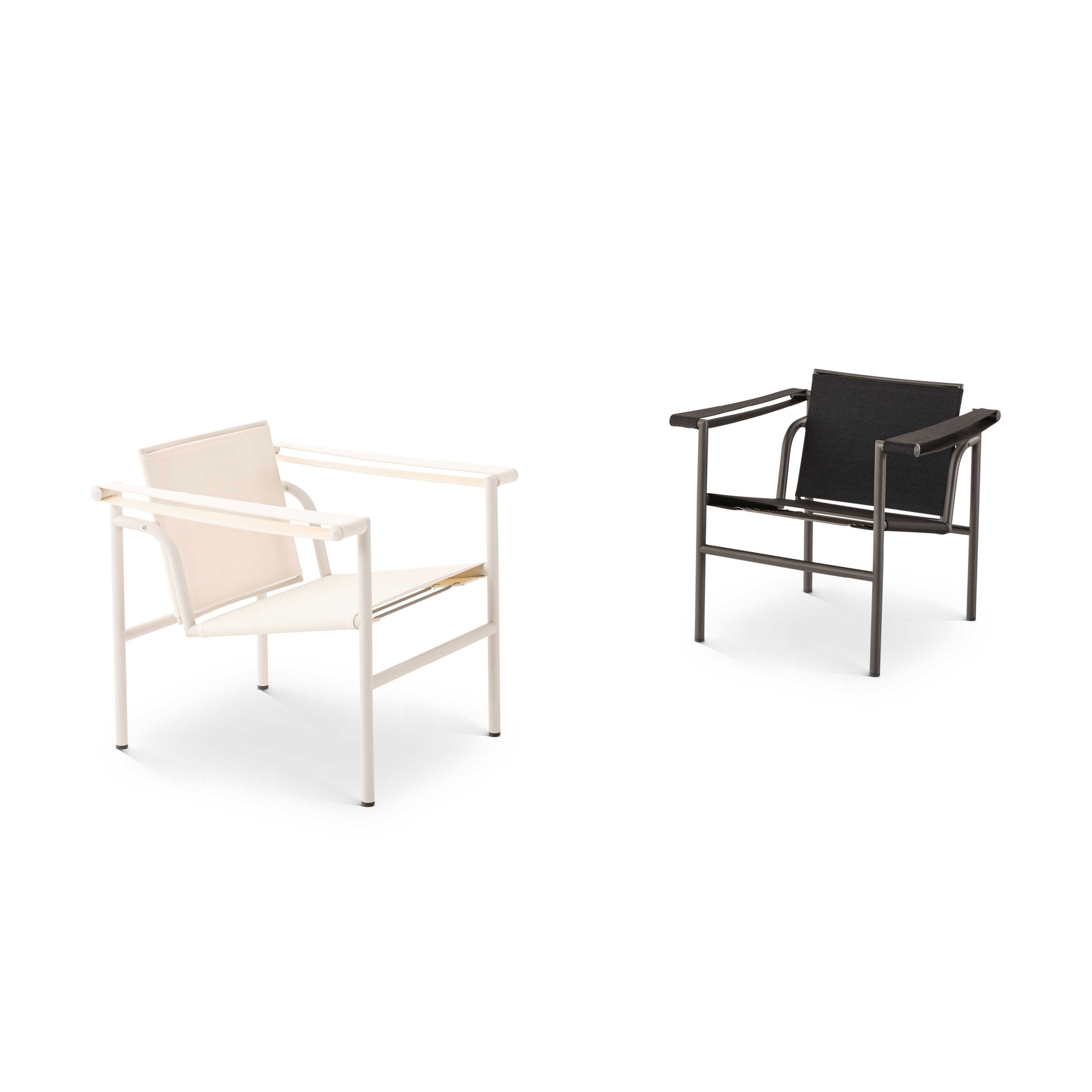 Steel Outdoor Armchair LC1 FAUTEUIL A DOSSIER BASCULANTby