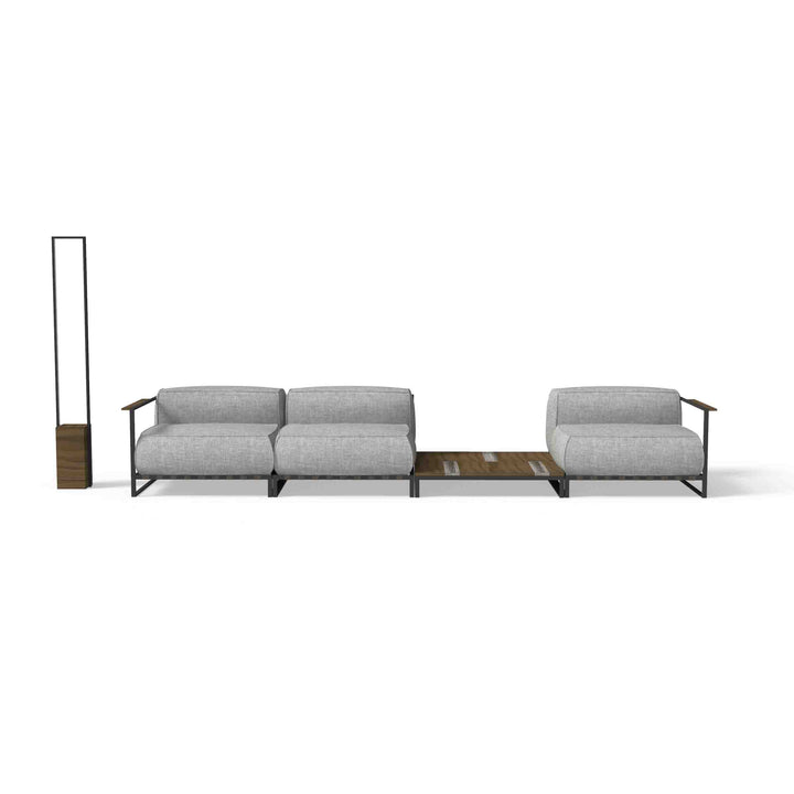 Outdoor Fabric Sectional Sofa with Coffee Table CASILDA by Ramón Esteve for Talenti 01