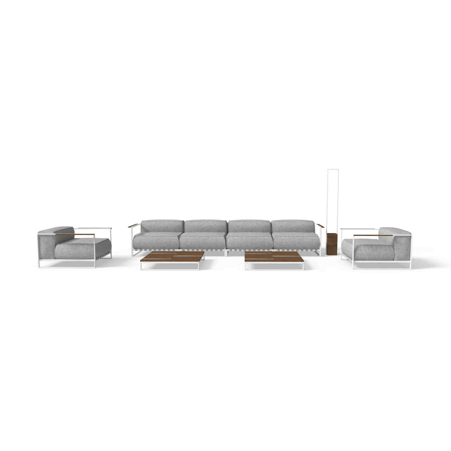 Outdoor Fabric Sectional Sofa CASILDA by Ramón Esteve for Talenti 01