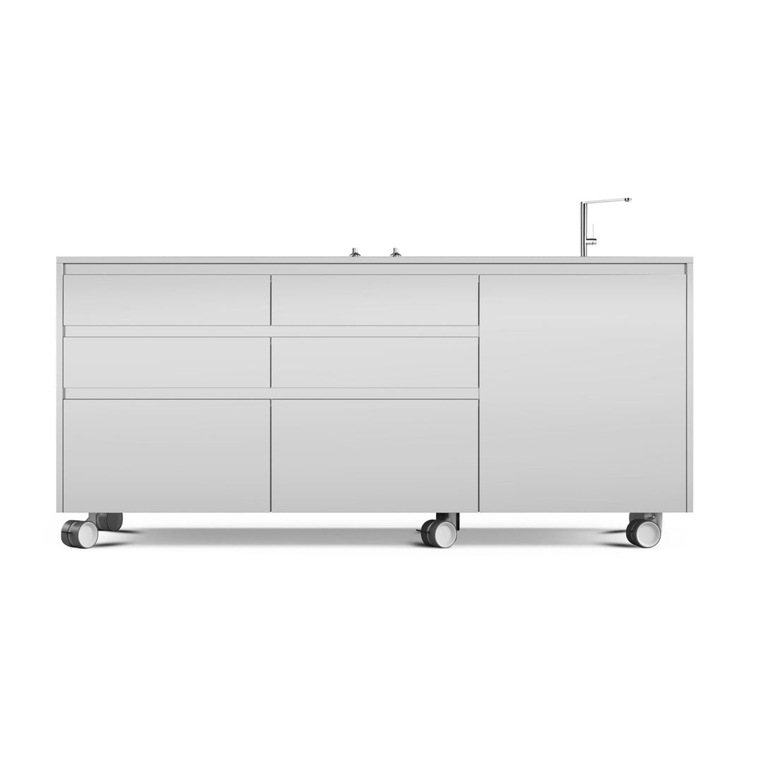 Outdoor Stainless Steel Kitchen Island CAPRI by LISA 02