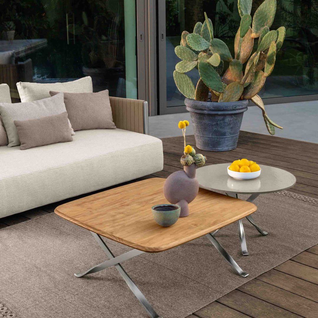 Outdoor Steel Coffee Table GEORGE by Ludovica + Roberto Palomba for Talenti 02