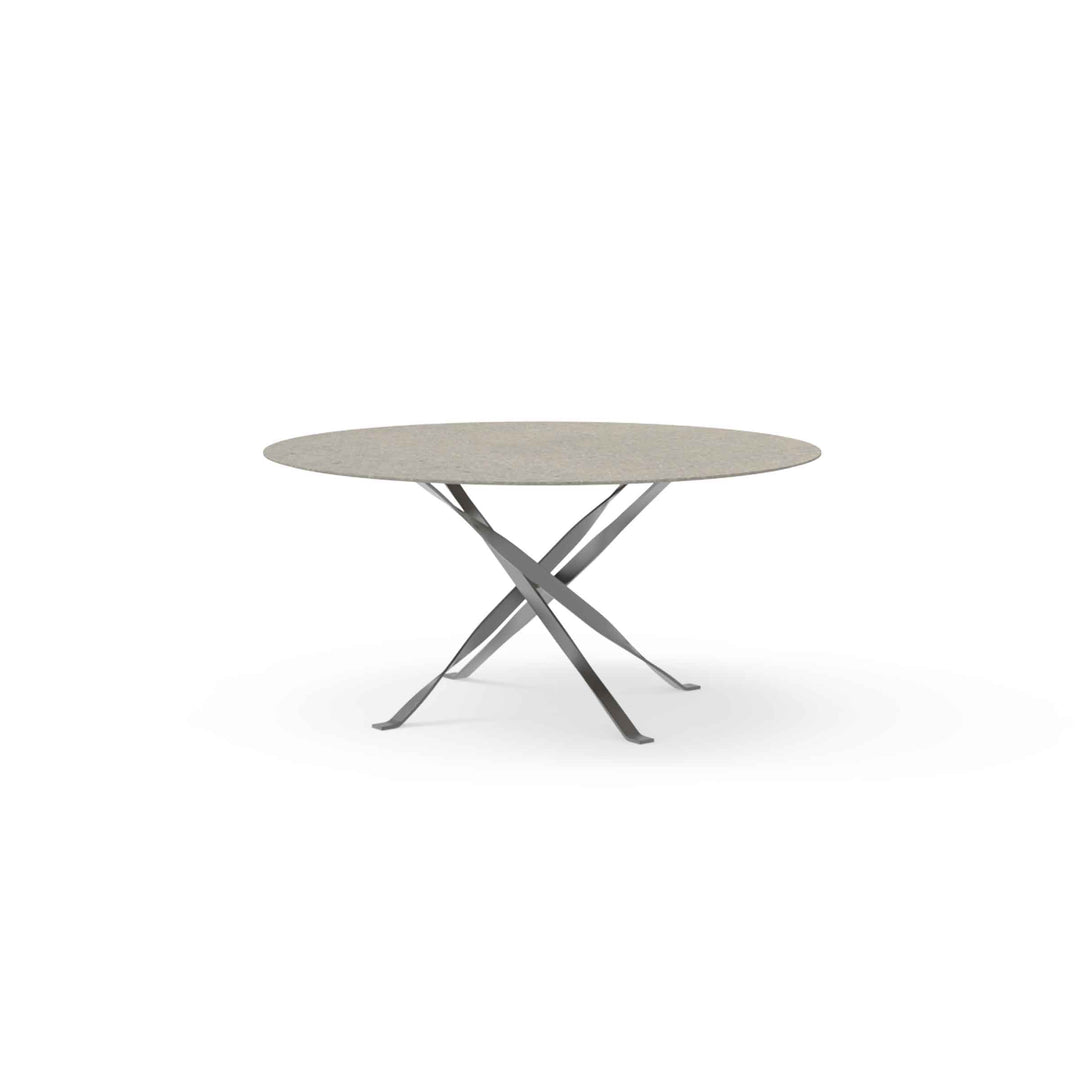 Outdoor Steel Dining Table GEORGE by Ludovica + Roberto Palomba for Talenti 05