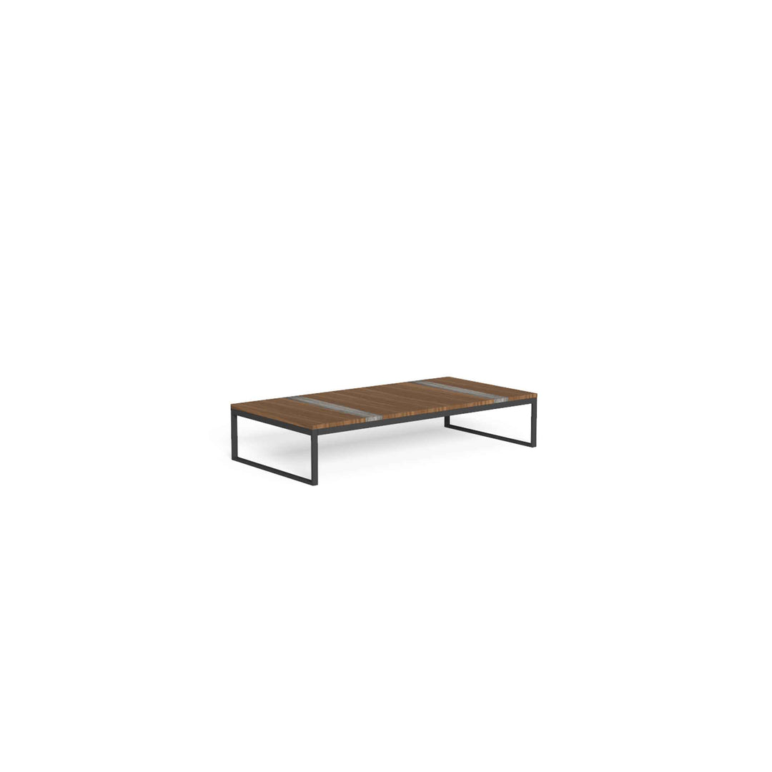 Outdoor Wood and Steel Coffee Table CASILDA by Ramón Esteve for Talenti 08