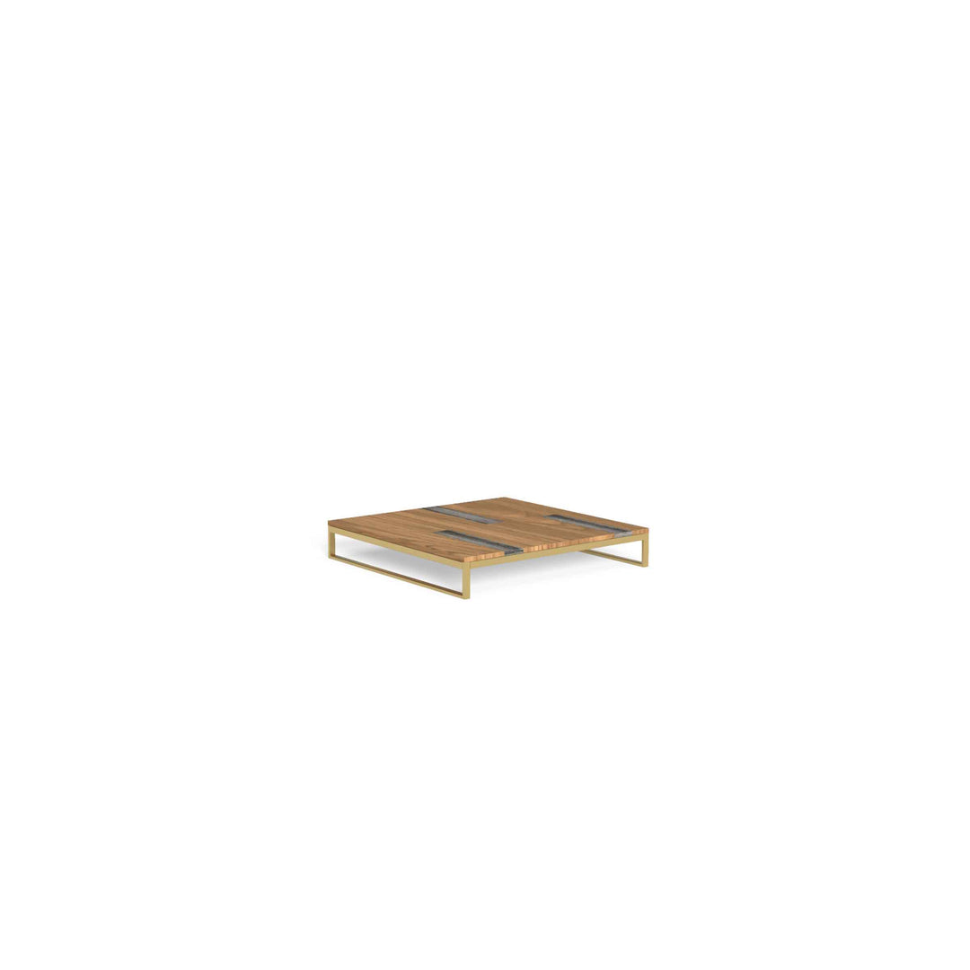 Outdoor Wood and Steel Coffee Table CASILDA by Ramón Esteve for Talenti 06