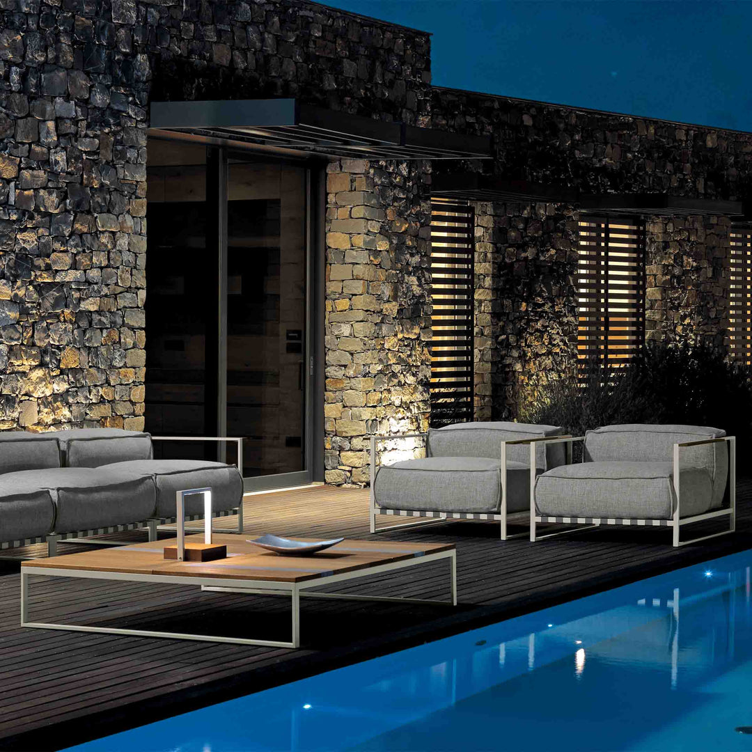 Outdoor Wood and Steel Coffee Table CASILDA by Ramón Esteve for Talenti 03