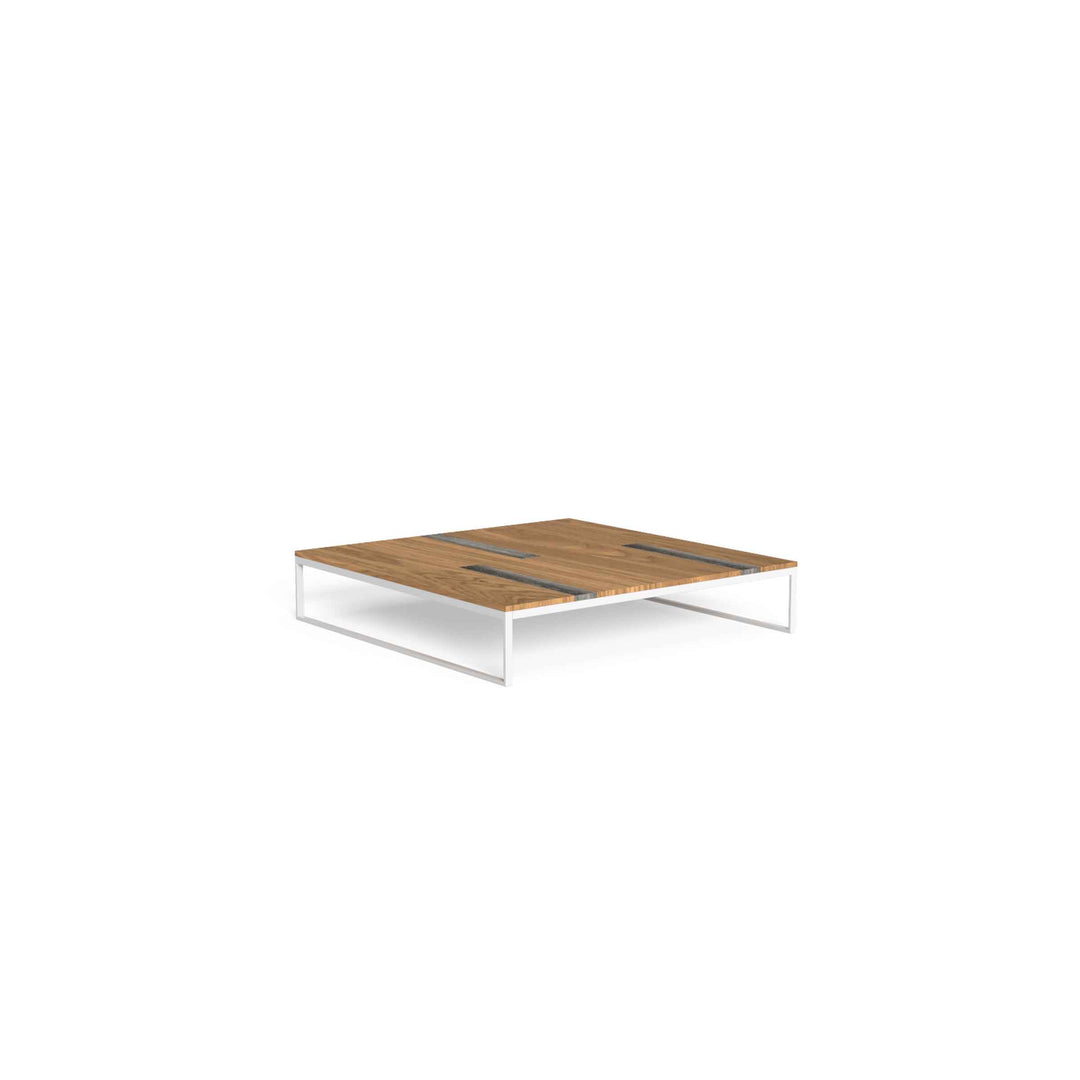 Outdoor Wood and Steel Coffee Table CASILDA by Ramón Esteve for Talenti 014