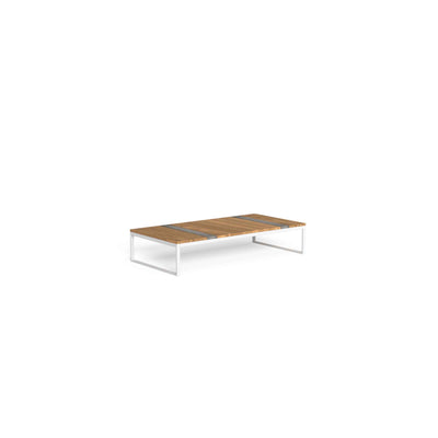 Outdoor Wood and Steel Coffee Table CASILDA by Ramón Esteve for Talenti 010