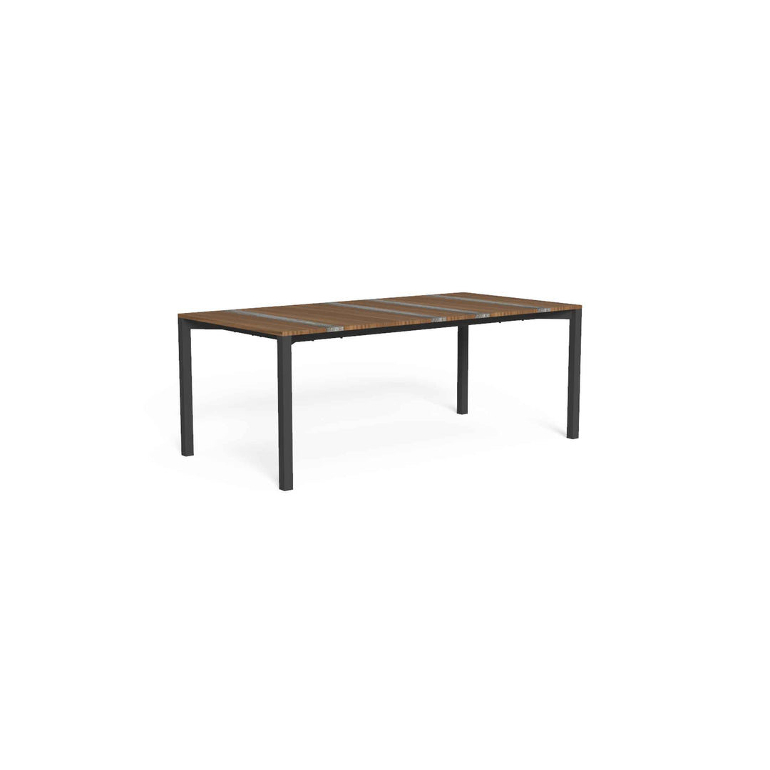 Outdoor Wood and Steel Dining Table CASILDA by Ramón Esteve for Talenti 011