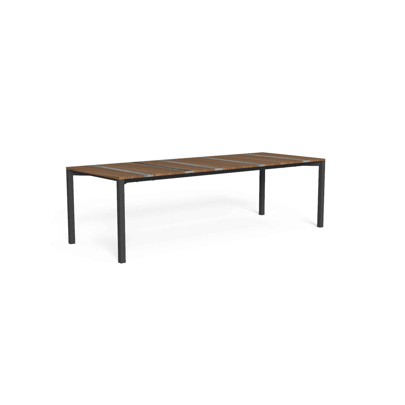 Outdoor Wood and Steel Dining Table CASILDA by Ramón Esteve for Talenti 015