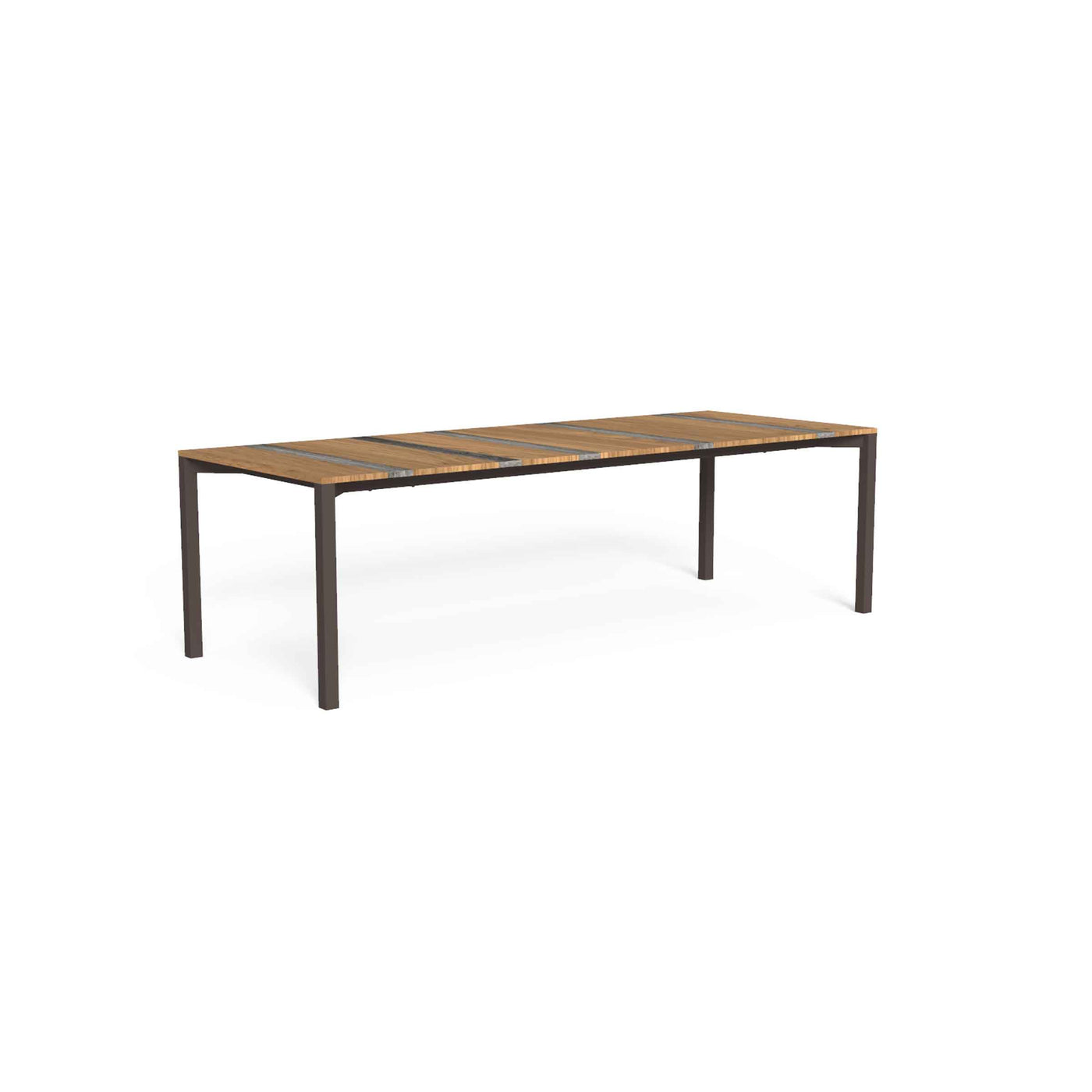 Outdoor Wood and Steel Dining Table CASILDA by Ramón Esteve for Talenti 016