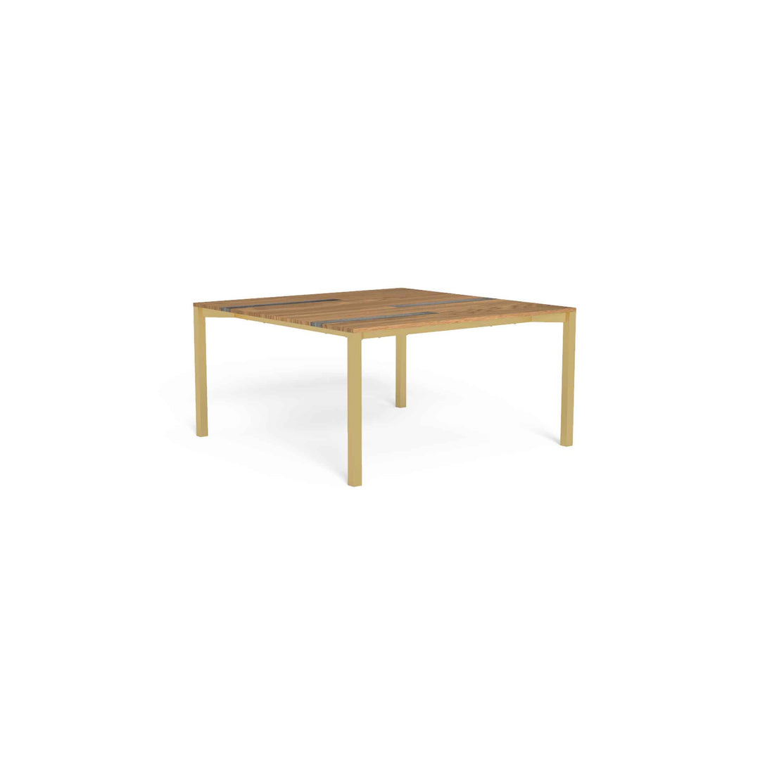 Outdoor Wood and Steel Dining Table CASILDA by Ramón Esteve for Talenti 09