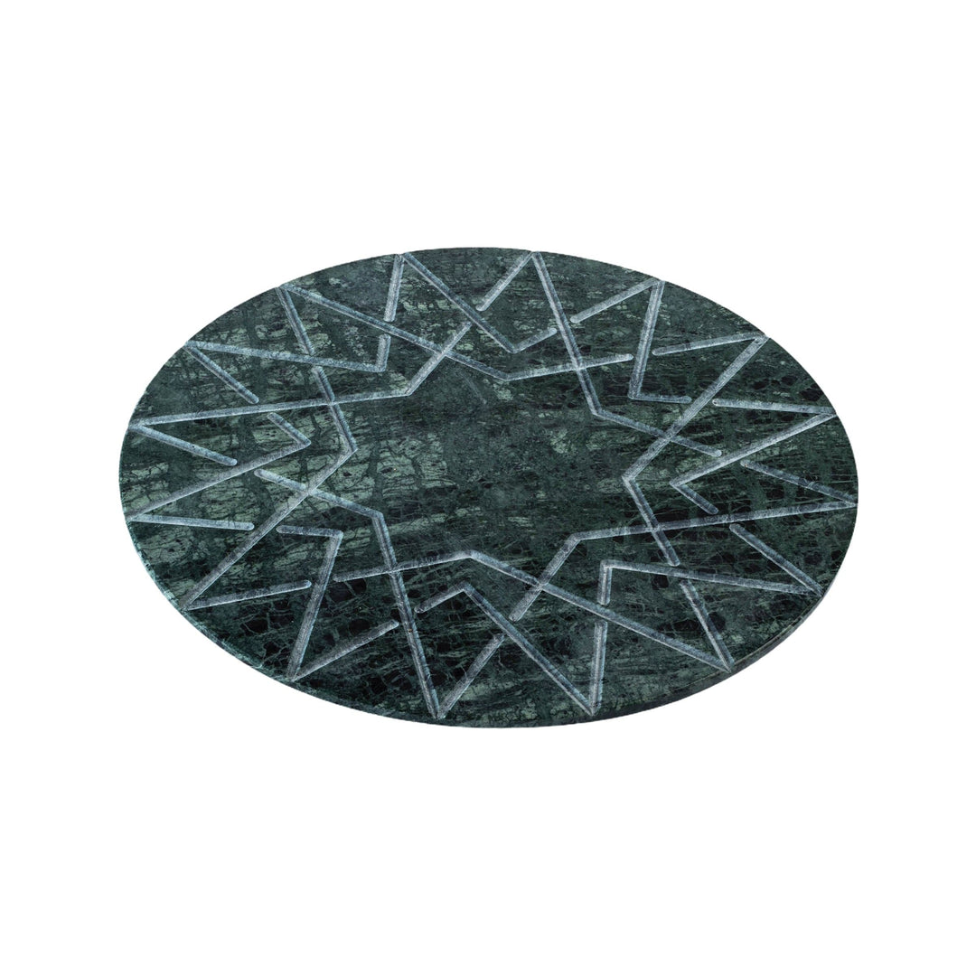 Marble Round Charger Plate PALATINA by Gabriele D'Angelo 012