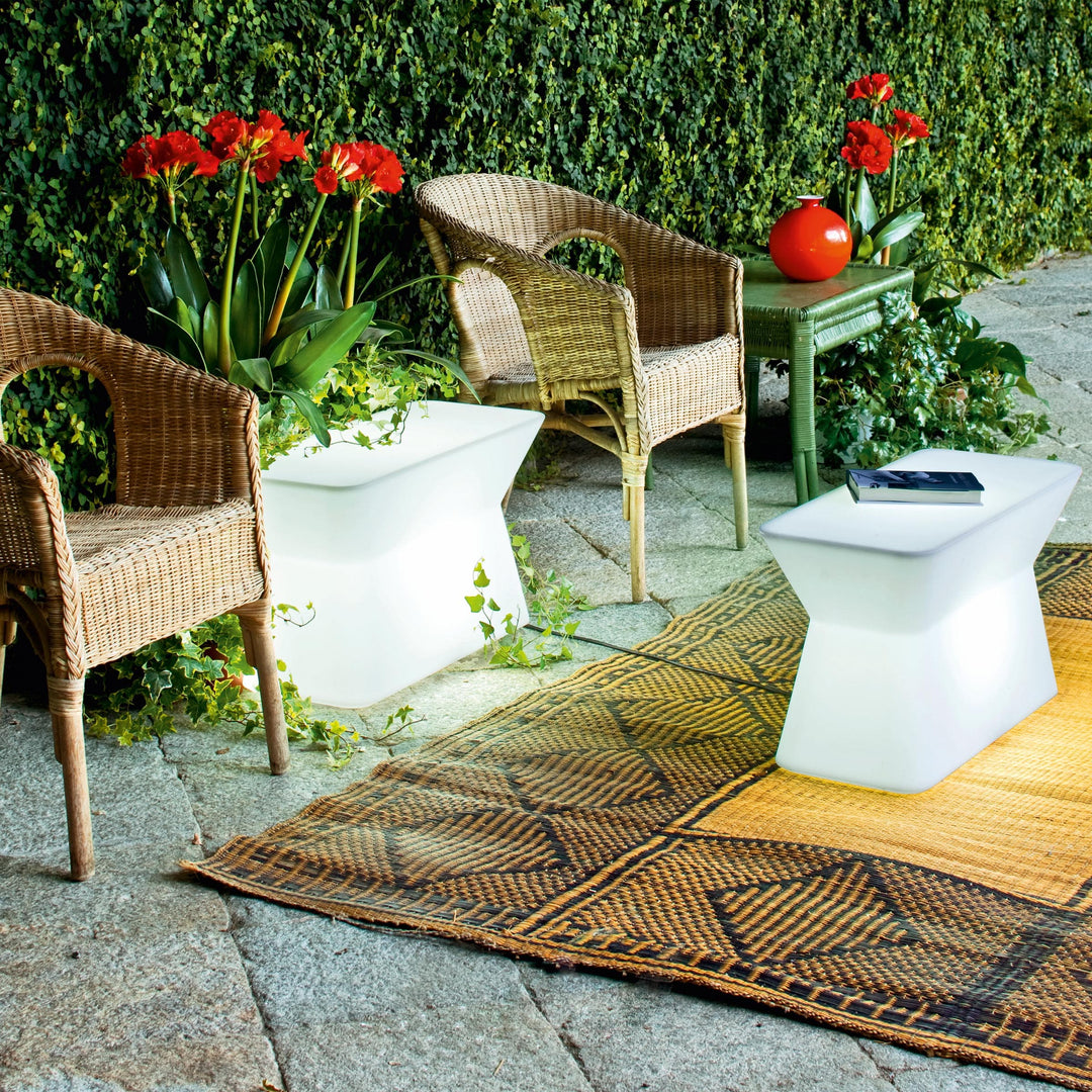 Outdoor Coffee Table PALENQUERA with Light by Lina Obregon for Serralunga 01