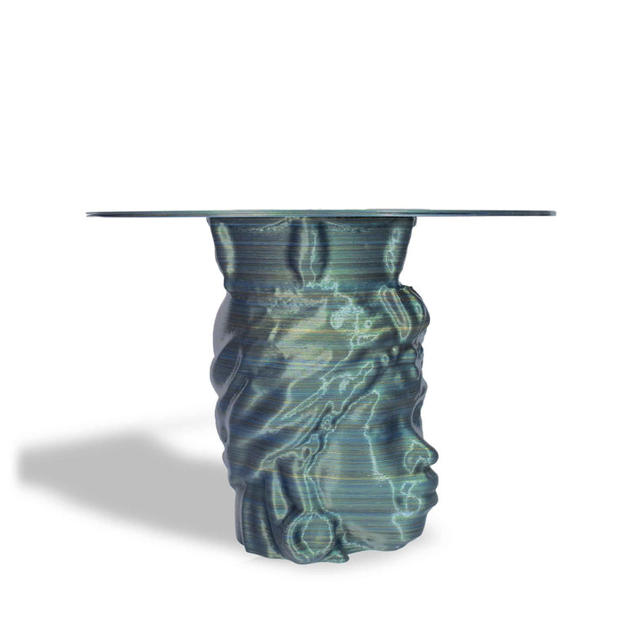 3D-gedruckter runder Esstisch MORO von Mediterranea Design
