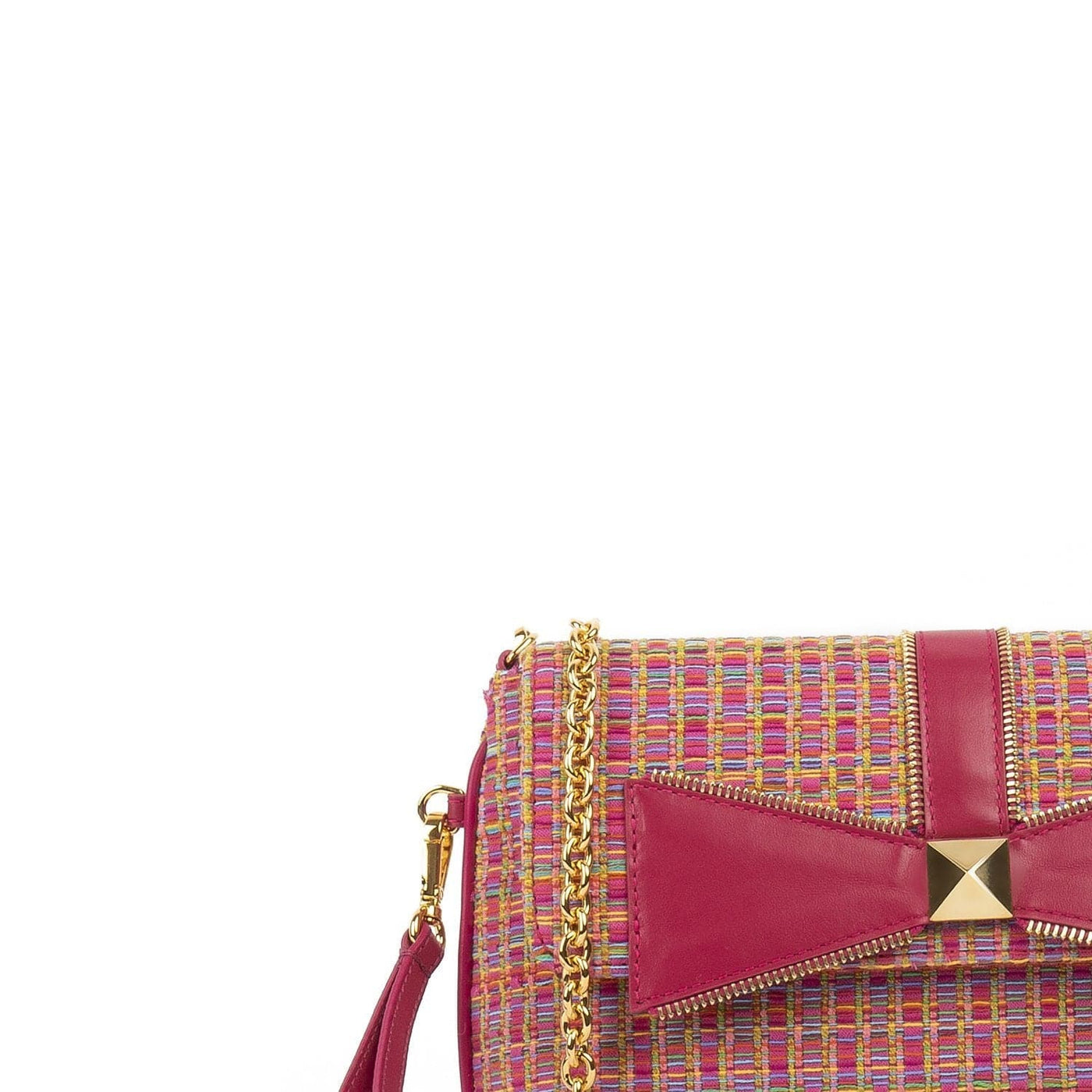 Pouch Bag LIZ Pink Vies Cotton by Vanessa Saroni 04