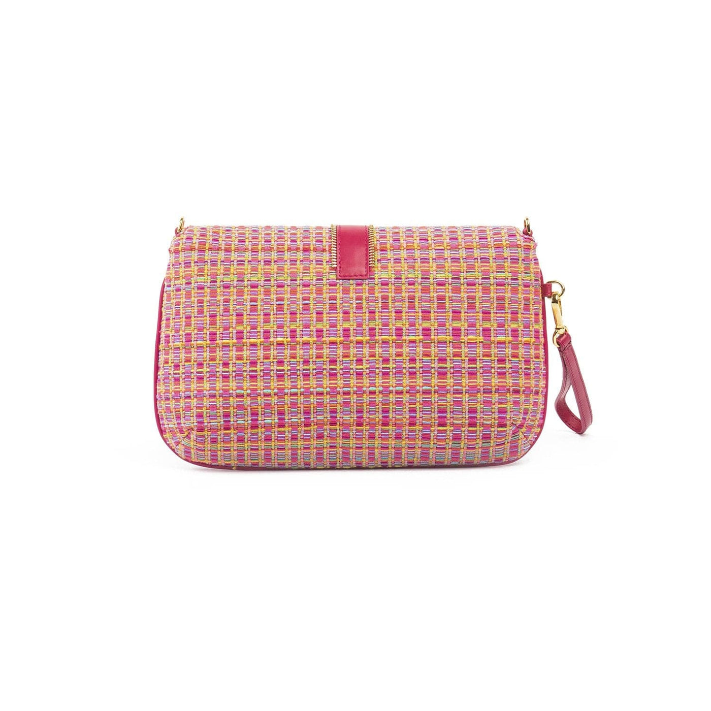 Pouch Bag LIZ Pink Vies Cotton by Vanessa Saroni 06