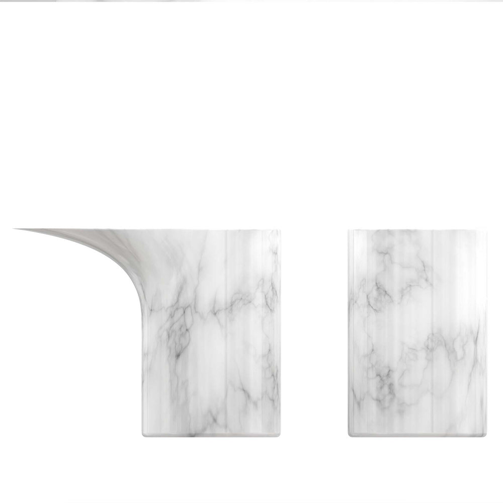 Carrara Marble Coffee Table PROTEO by Angeli&Borgogni for Cyrcus Design - Limited Edition 02