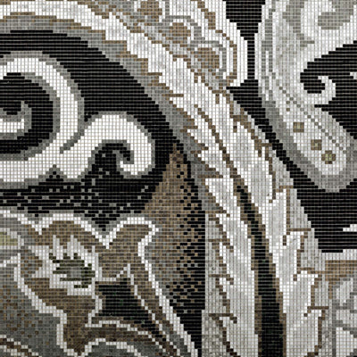 Mosaic Rug PAISLEY MUSK by Sicis 03