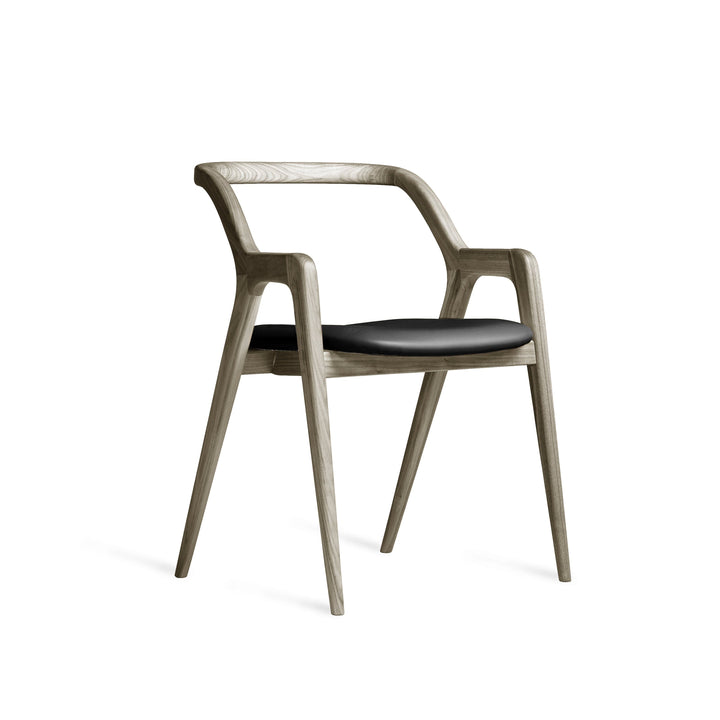 Grey Walnut Wood Chair IN BREVE 02