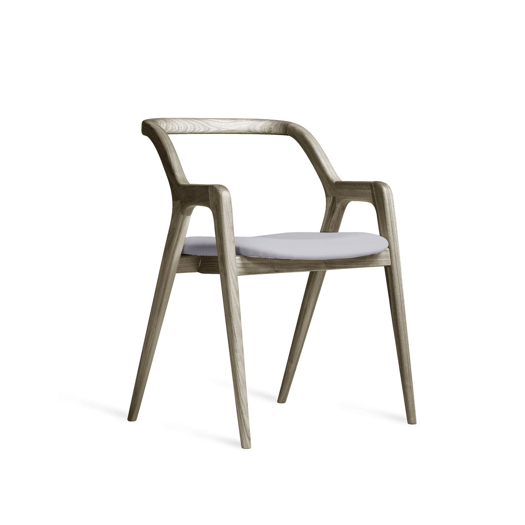 Grey Walnut Wood Chair IN BREVE 03