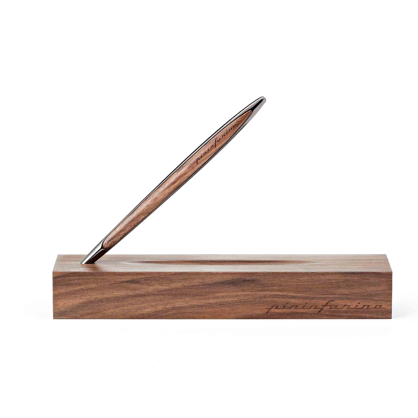 Inkless Pen CAMBIANO CLASSIC - ETHERGRAF® Walnut Wood by Pininfarina Segno 04