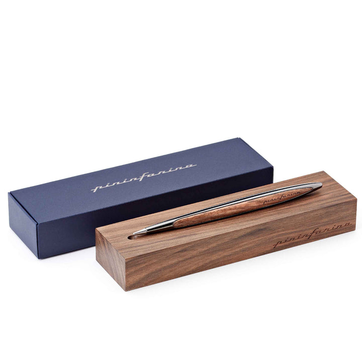 Inkless Pen CAMBIANO CLASSIC - ETHERGRAF® Walnut Wood by Pininfarina Segno 02