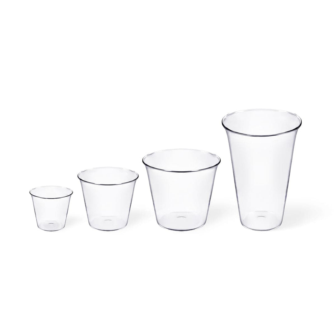 Blown Glass Liqueur Glasses PLUME Set of Four by Aldo Cibic for Paola C 06