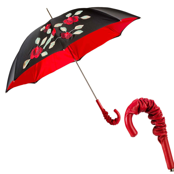 Umbrella SPANISH-FEEL with Leather Handle 01
