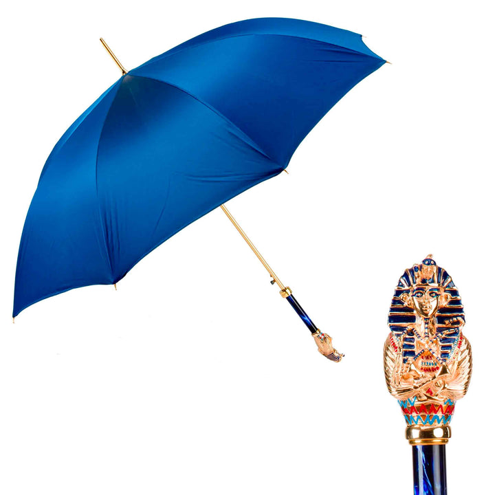 Umbrella TUTANKHAMON with Enameled Brass Handle 01