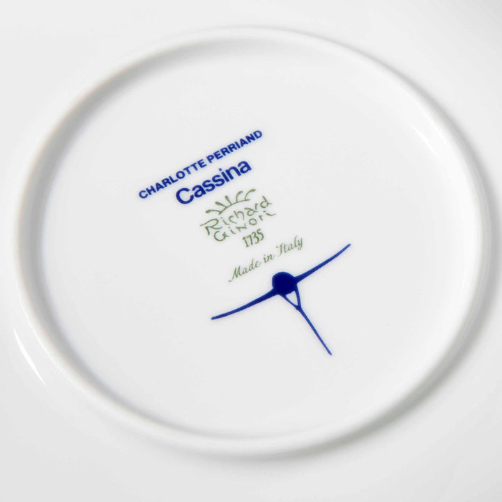 Porcelain Dessert Plates ARETE Set of Two, designed by Richard Ginori for Cassina 04
