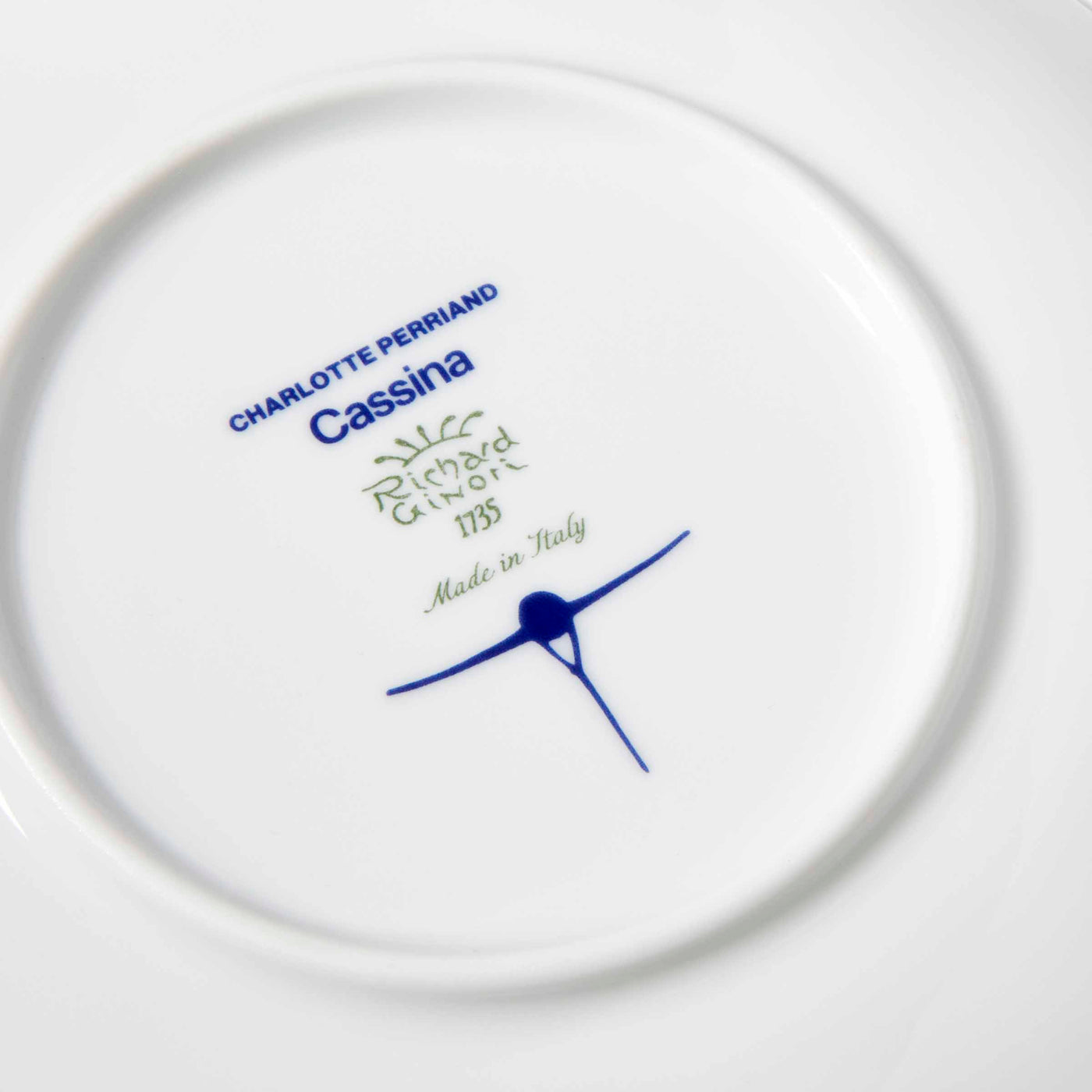 Porcelain Dinner Plates ARETE Set of Two, designed by Richard Ginori for Cassina 03