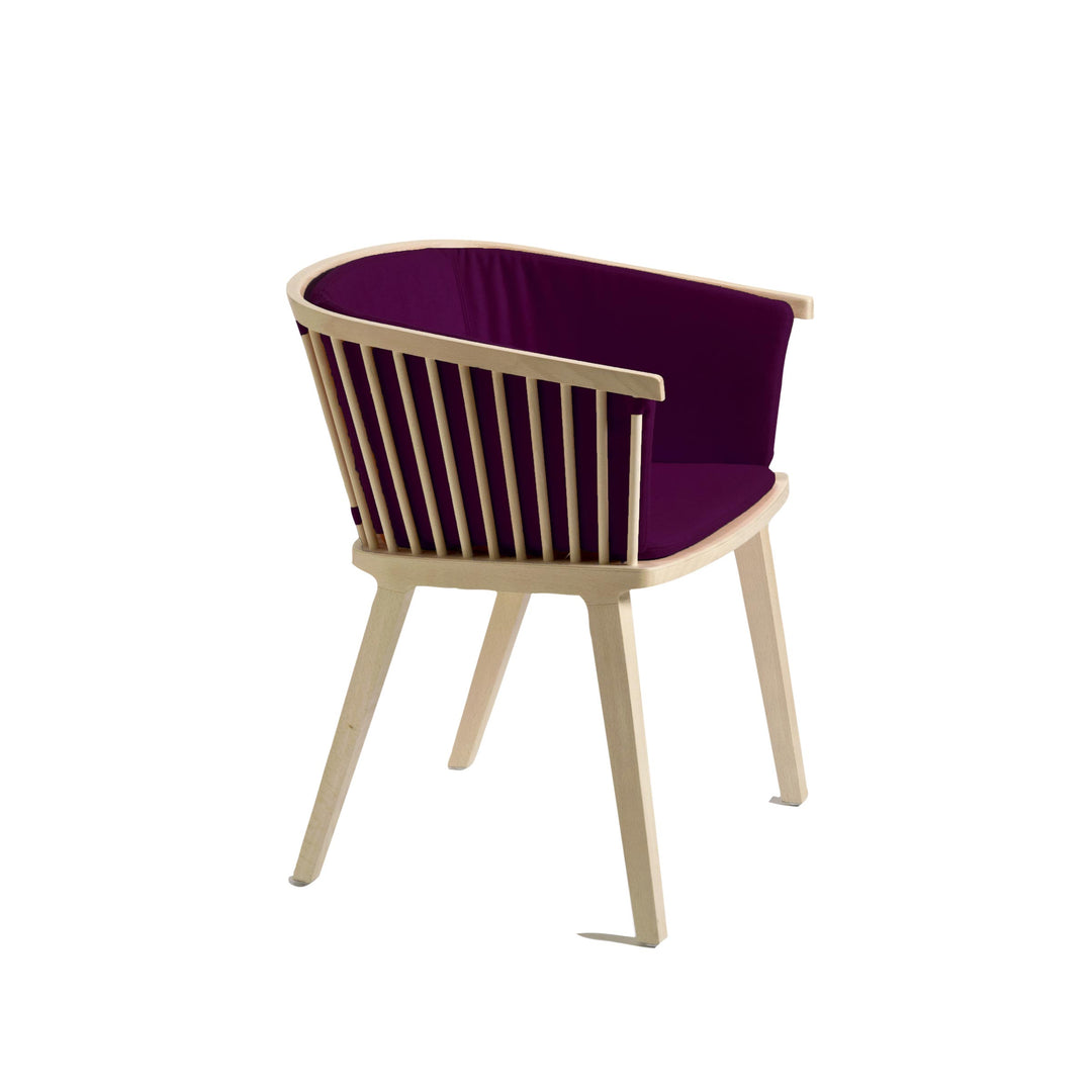 Upholstered Chair SECRETO by Lorenz + Katz for Colé Italia 07