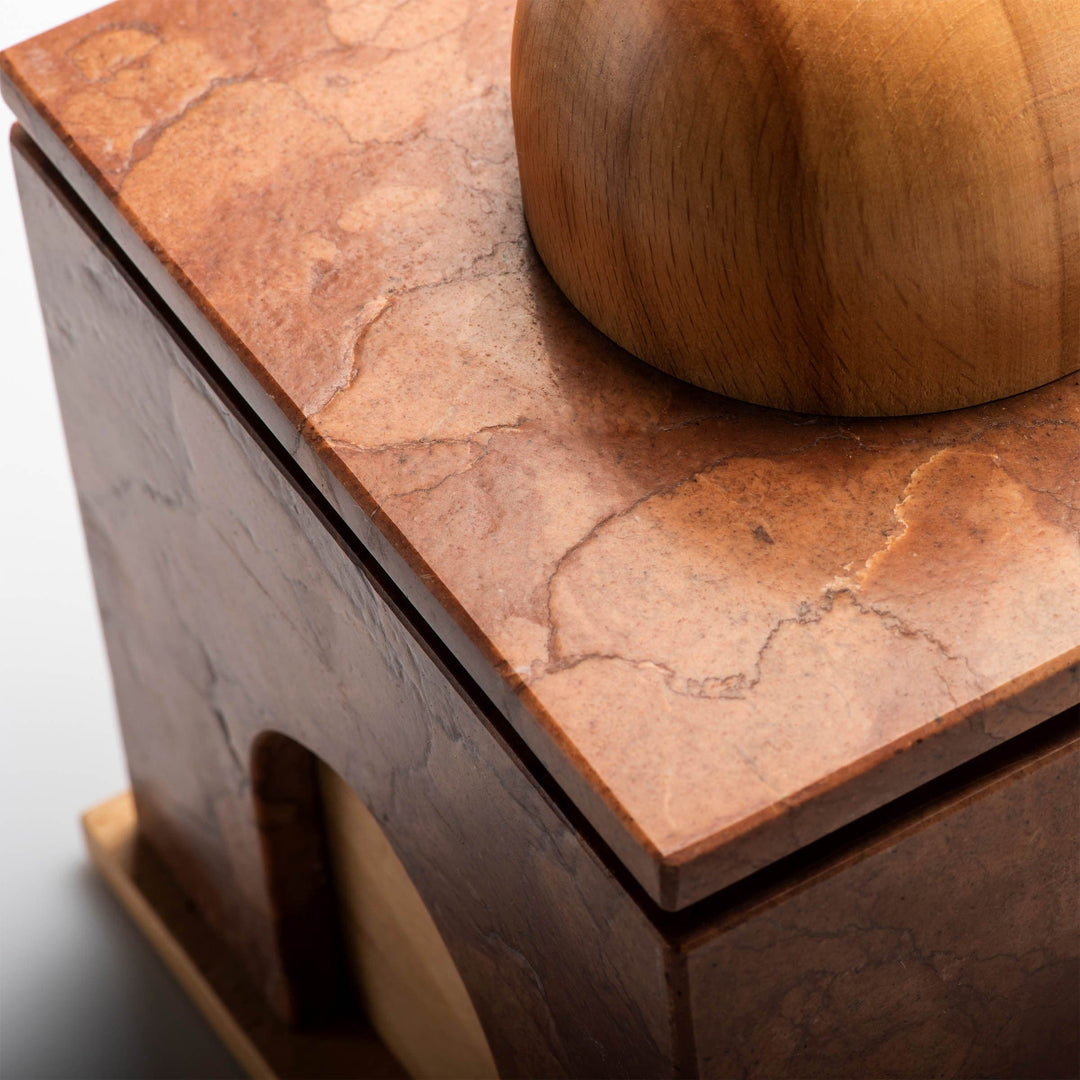 Marble and Wood Box QUBA by Gabriele D'Angelo 09