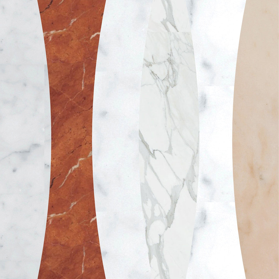 Inlaid Marble Tile INTARSIA R16-105 01