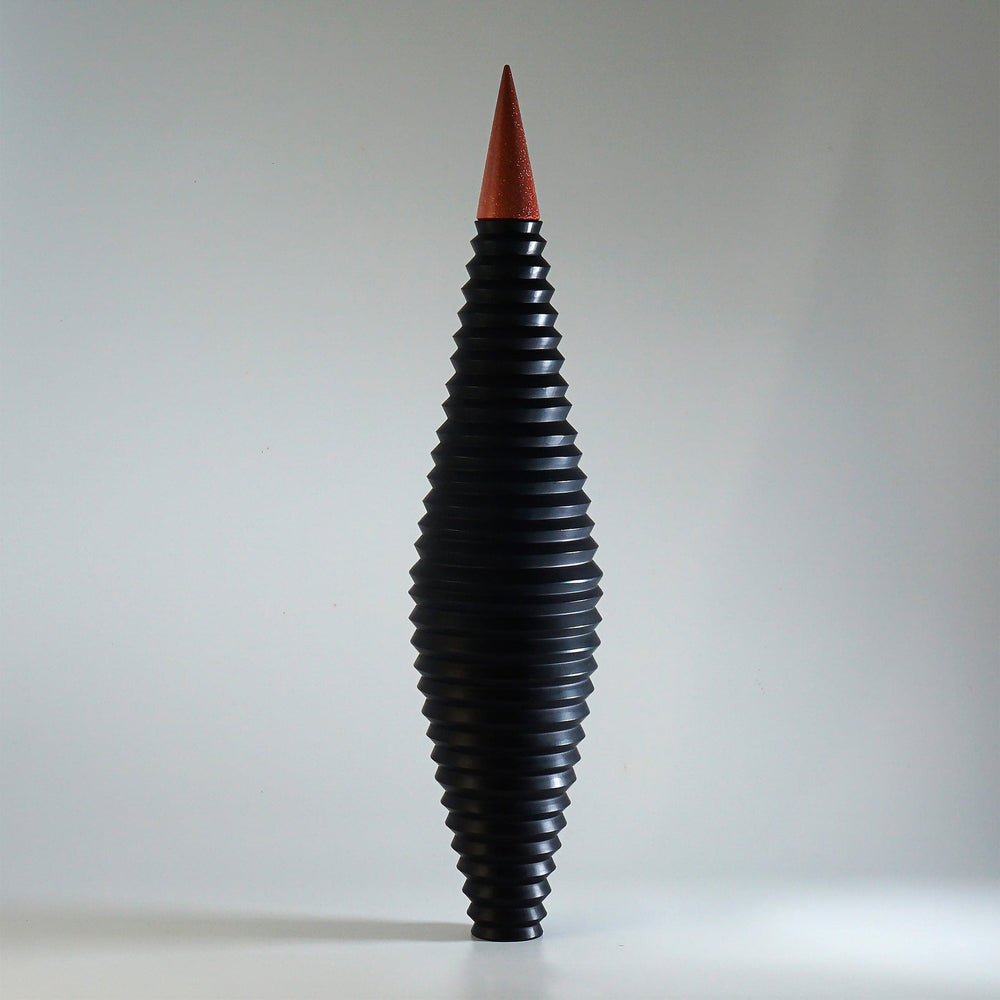 Murano Glass Vase RINGS Unique Piece 02