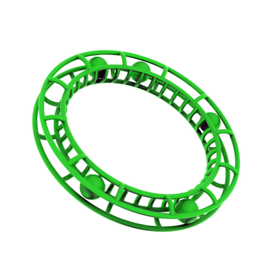 Nylon Bracelet ROLLERCOASTER by Alberto Ghirardello for Cyrcus Design 03