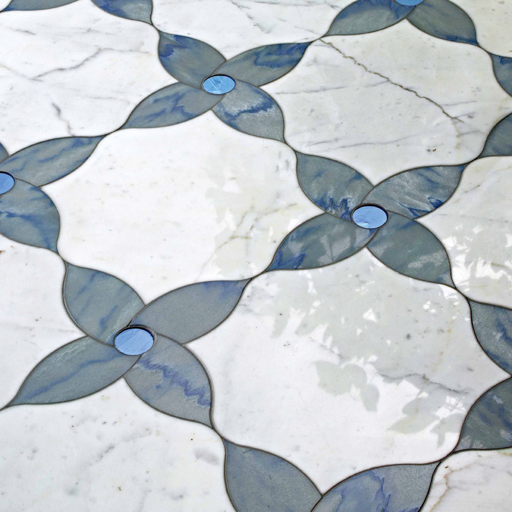 Marble Mosaic RANDAL AZUL by Sicis 02