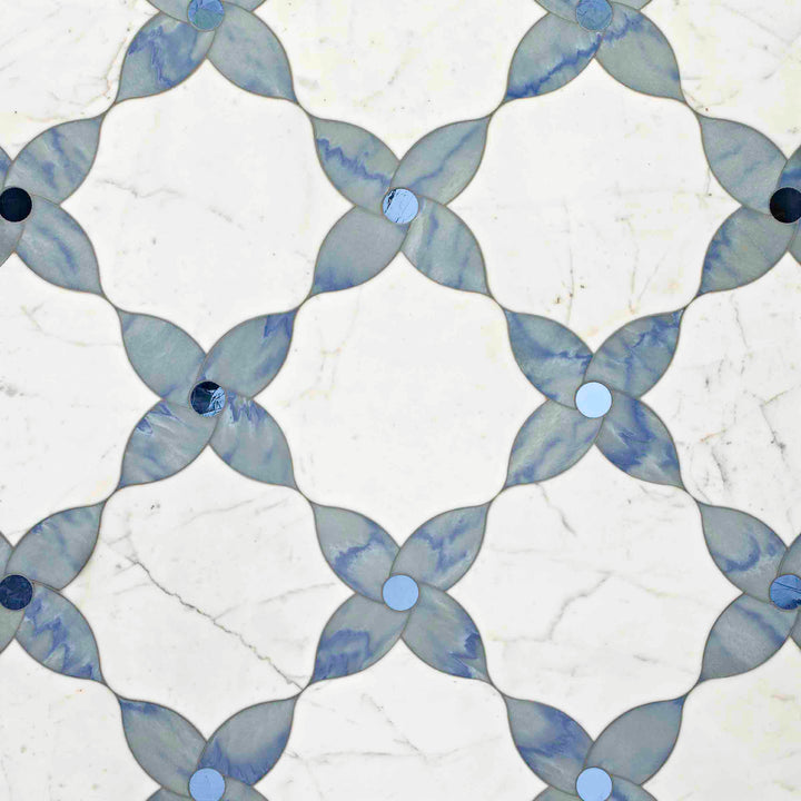 Marble Mosaic RANDAL AZUL by Sicis 01