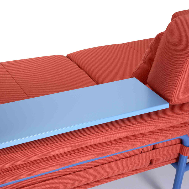 Three-Seater Sofa with Shelf LEO by Daria Zinovatnaya for Adrenalina 03