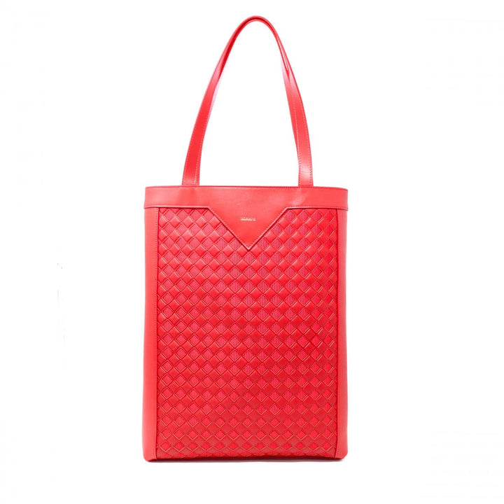 Leather Bag LALONG Red 01