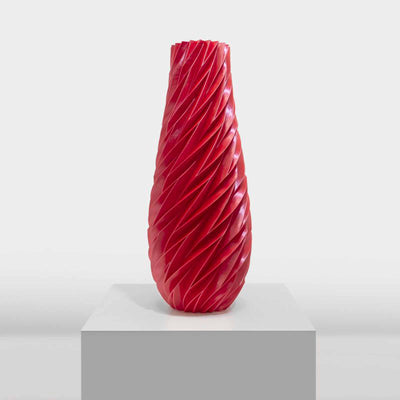 Sustainable Polished Decorative Vase SAPHIRA 07