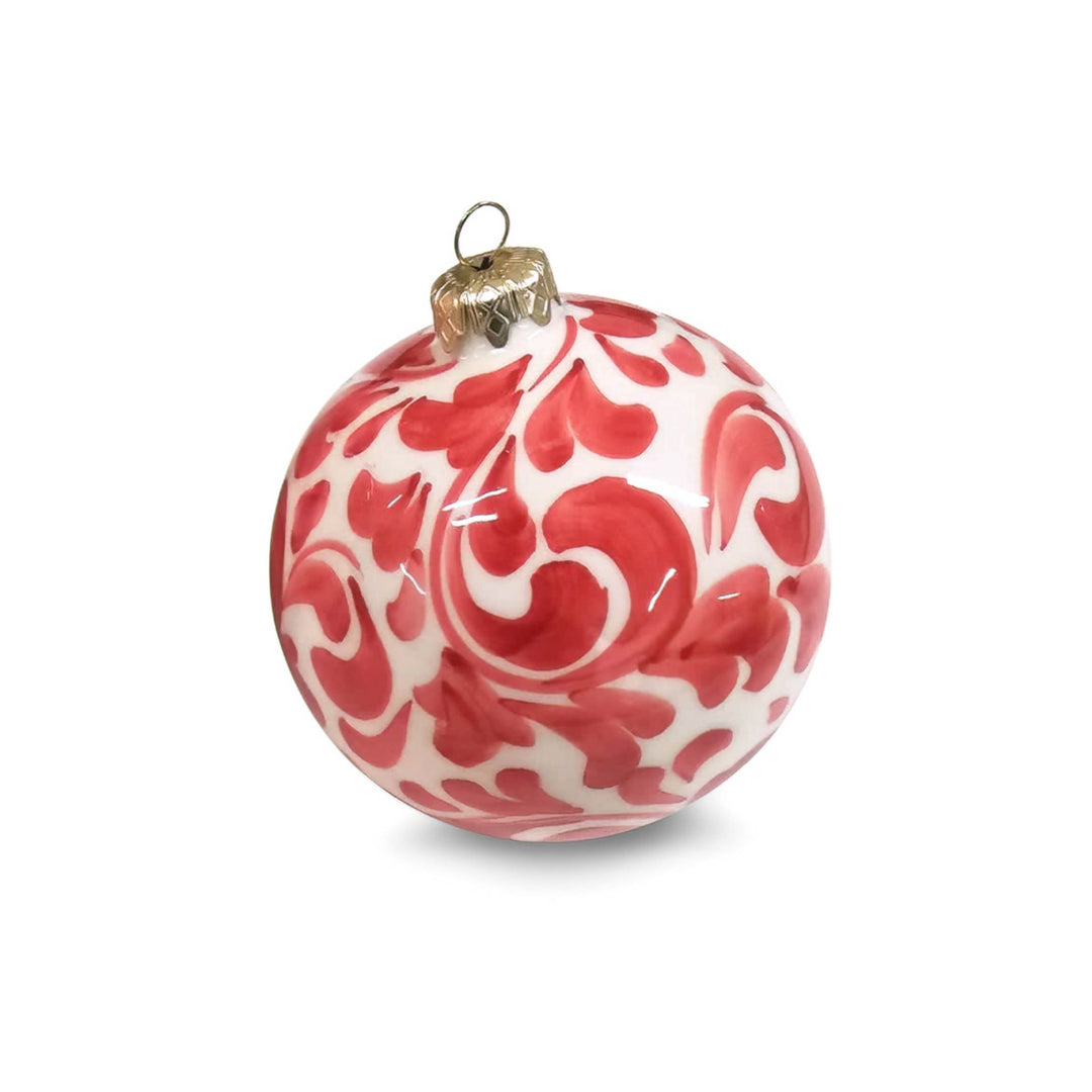 Ceramic Christmas Balls BAUBLES Set of 6 by E-Pottery 04