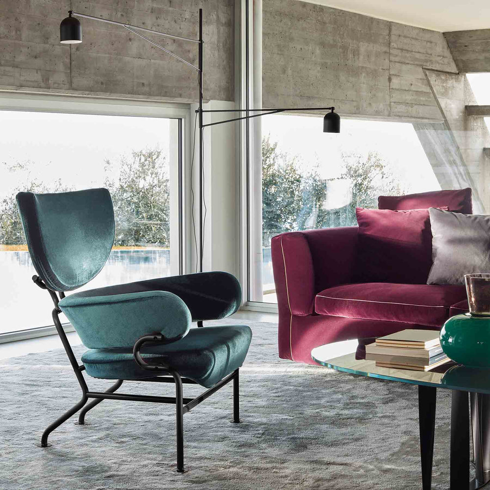 Armchair TRE PEZZI, designed by F. Albini & F. Helg for Cassina 02