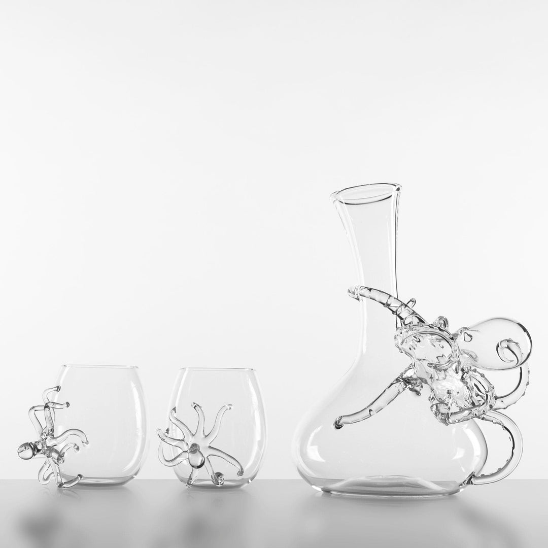 Glass Decanter TENTACLE DECANTER by Simone Crestani 03