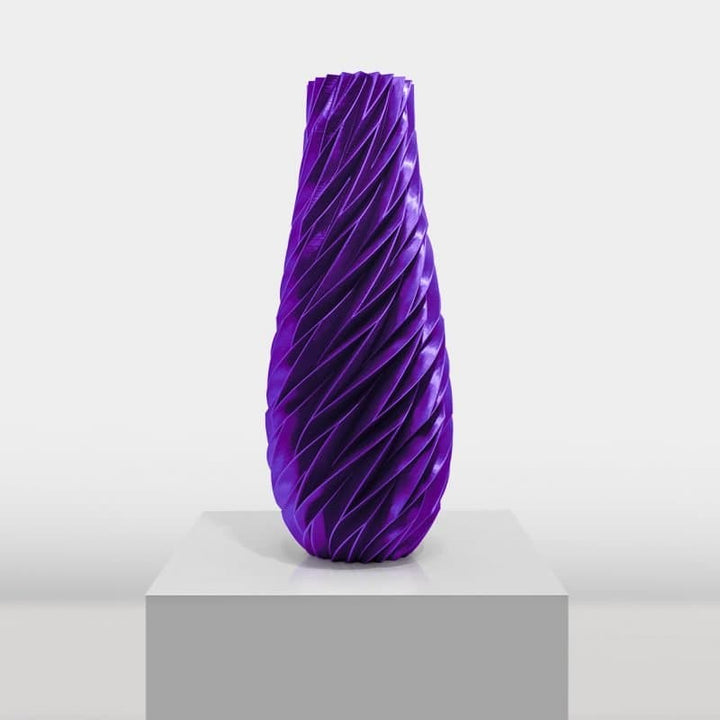 Sustainable Polished Decorative Vase SAPHIRA 03