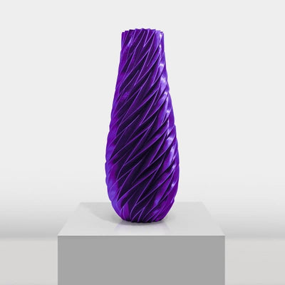 Sustainable Polished Decorative Vase SAPHIRA 03