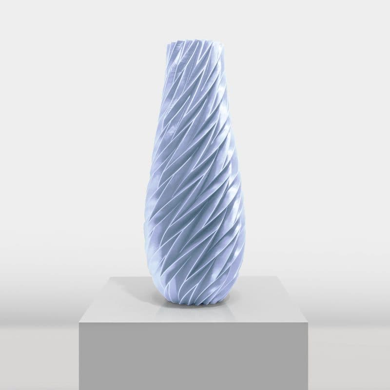 Sustainable Polished Decorative Vase SAPHIRA 04