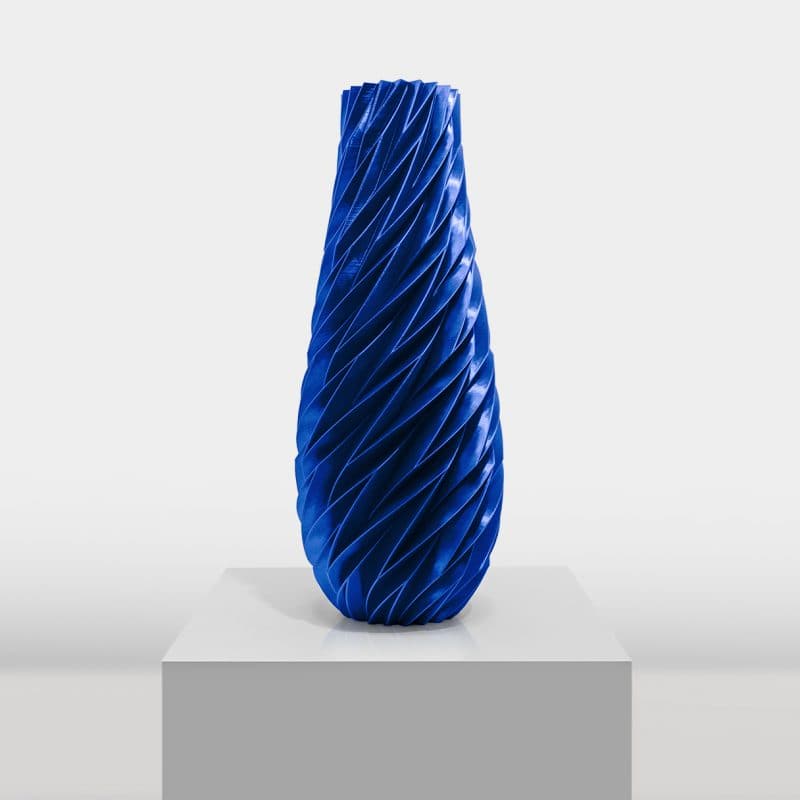 Sustainable Polished Decorative Vase SAPHIRA 05