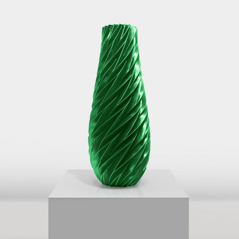 Sustainable Polished Decorative Vase SAPHIRA 010