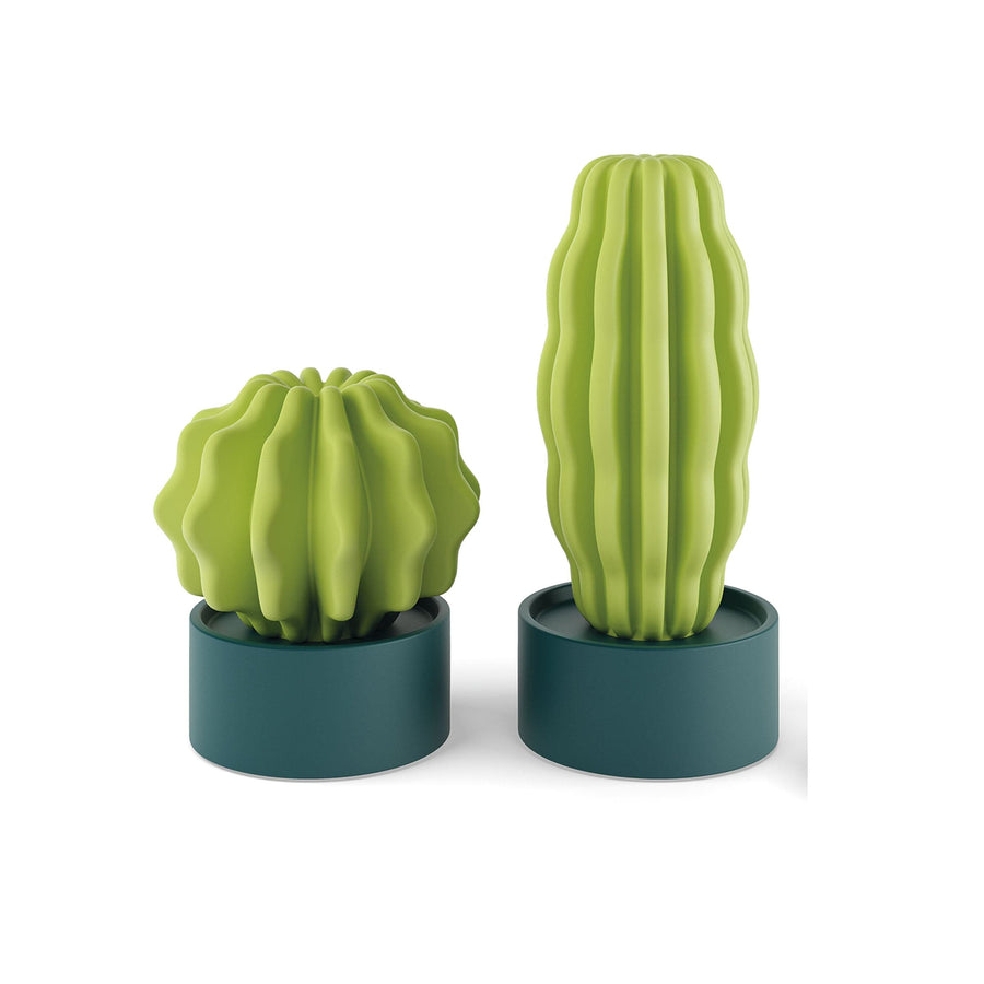 Decorative Object CACTUS LONG & CACTUS LARGE Set of Two by Alessandra Baldereschi for Serralunga 01